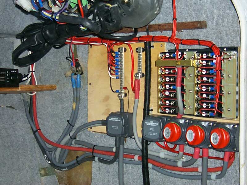 Marine Electronics - Marine Electrical - Supply & Installation boat fuse panel diagram 